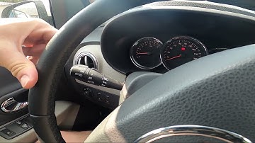 How to Enable or Disable Position Lights in Dacia Lodgy ( 2012 – now )