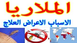 الملاريا االاسباب الاعراض والعلاج