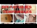 DIY tatuaje temporal en casa a prueba de agua