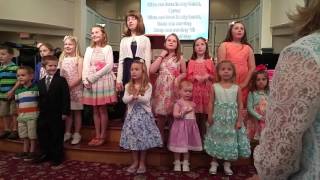 Children's Choir-Easter Sunday- March 27, 2016