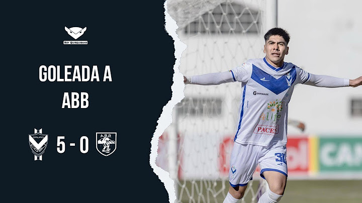 Así fue la brutal goleada 5-0 de GV San José a ABB