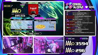 OMG KON! | Crystarium (D-EXPERT 15) PFC AAA 999,640 [DDR A3]