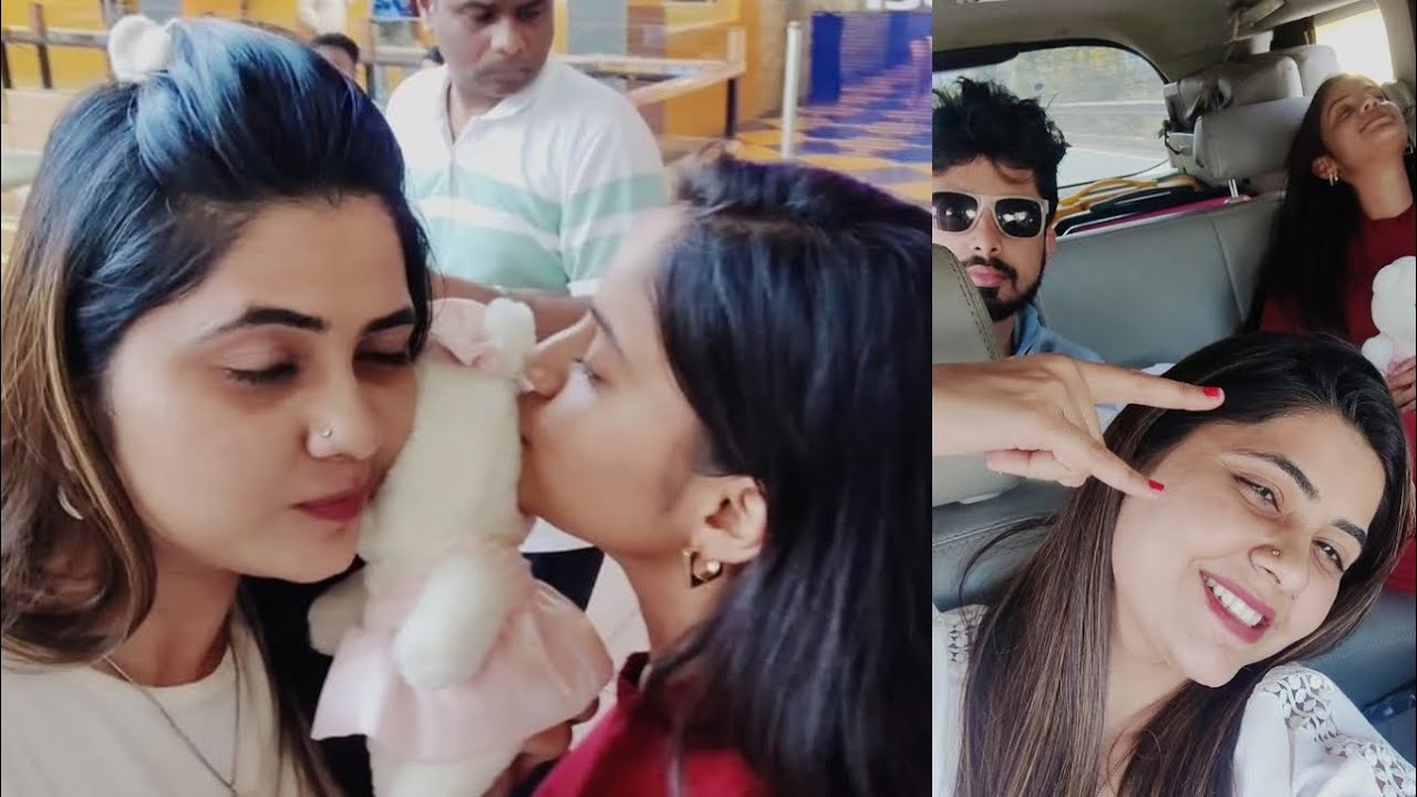 Travelling Back to Mumbai from Satara after the succesful Mahasangam Shoot🩷 Excited for Diwali🌟