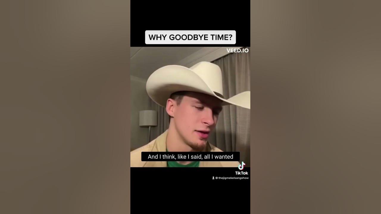 @bryceleatherwood explains his choice to sing Goodbye Time by Conway Twitty for his blind audition