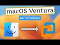 Comment installer macos ventura sur windows avec vmware 