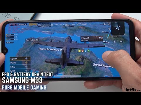 Samsung Galaxy M33 PUBG Gaming test New Update