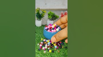 Satisfying Reverse Breads ASMR || Colouring Balls Reverse Video #satisfying #reverse #asmr