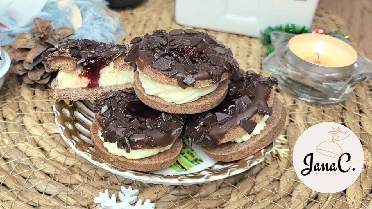 Schwarzwaldská kolečka – dokonalé cukroví / vánoční cukroví / @JanaCJany / @janacvlogy