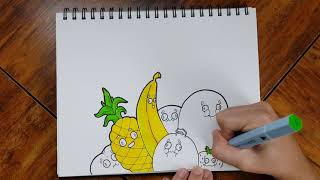 Fruit of the Holy Spirit (FREE Coloring Pages For Kids - Fruits of The Spirit)