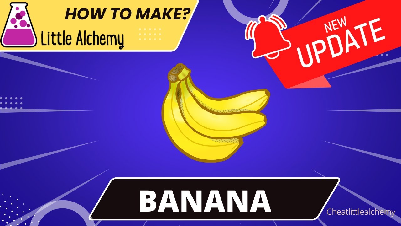 Little Alchemy -How To make Banana |Walkthrough |Update 2022 - YouTube