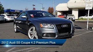 2012 Audi S5 Coupe 4.2 Premium Plus Sacramento  Roseville  Folsom  Citrus Heights  Carmichael