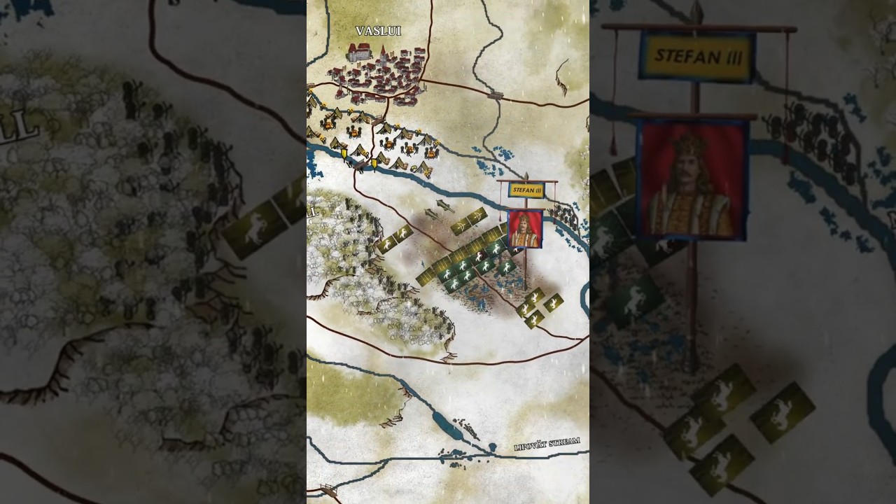Europe's Defender: Stephen the Great at Vaslui ⚔️ #shorts #history