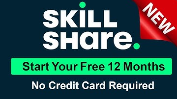 How To Get 12 Free Months of Skillshare 2024