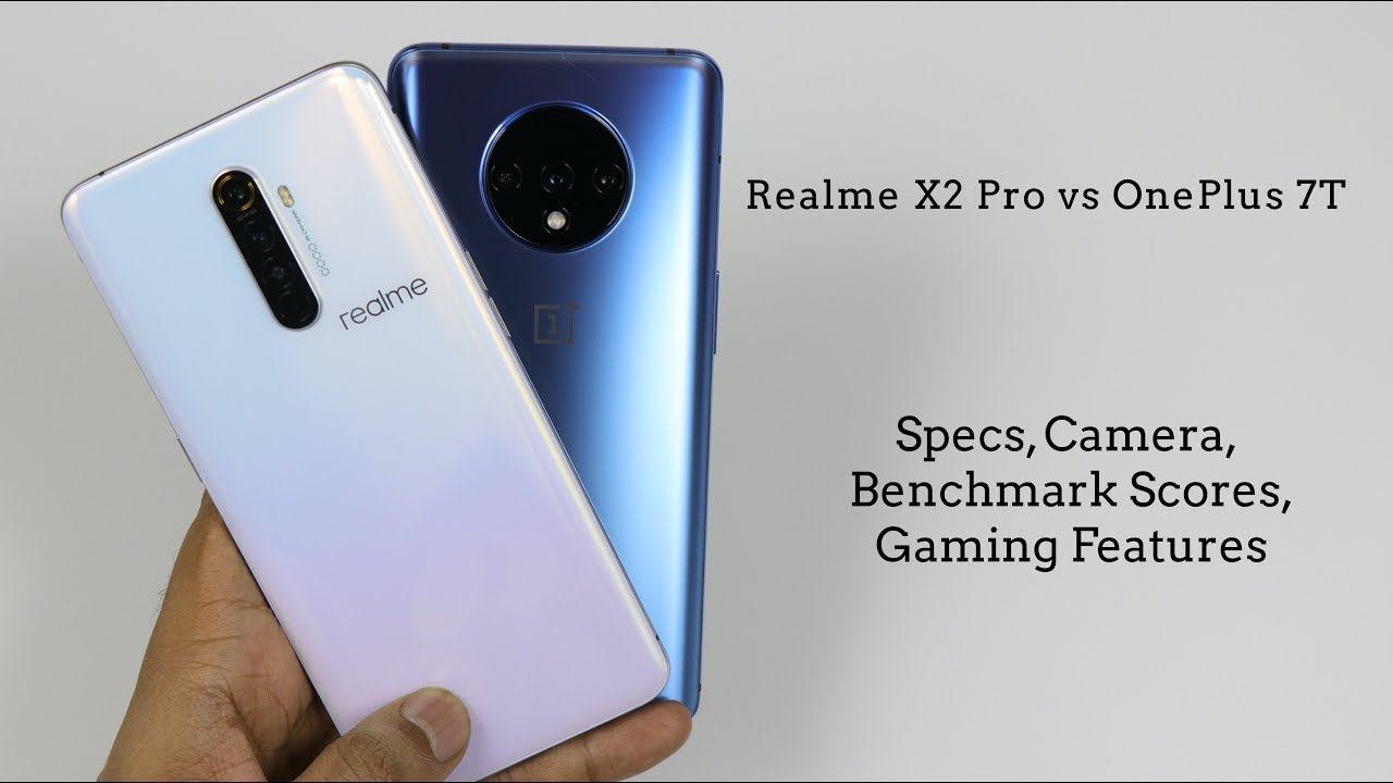 Realme X2 Pro vs OnePlus 7T - Specs, Camera, Benchmark Scores, PUBG Gaming Features 🔥🔥🔥
