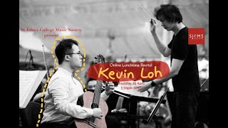 First-ever online mini-recital! | Schubert, Assad & Albeniz | Kevin Loh