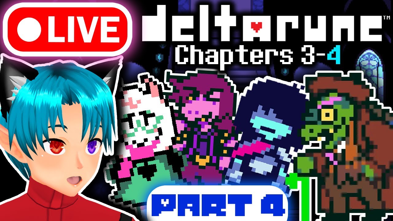 THE PROPHECY [4] | DELTARUNE CHAPTER 3 & 4 LIVE [Jun 13, 2025] - YouTube