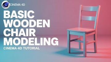 Cinema 4D Tutorial – Basic Wooden Chair Modeling