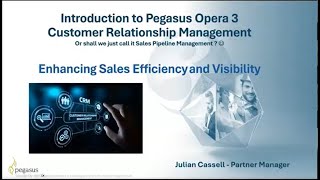 Pegasus CRM Webinar hosted by Minster Micro Computers Ltd
