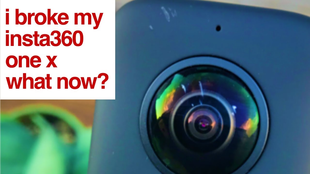 Insta360 One X Repair Scratched Lens - NOW What?!
