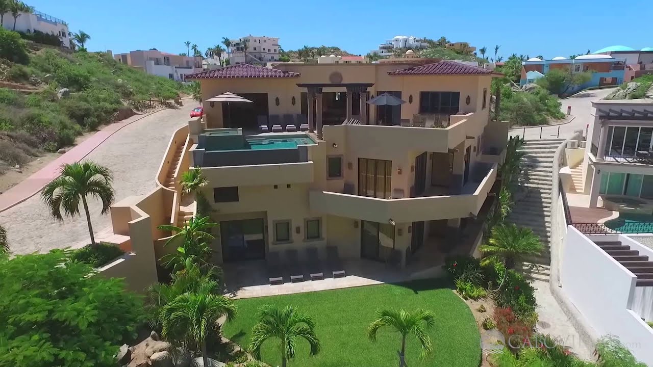 Cabo San Lucas Vacation Rental, Villa Descanso - Aerial Video
