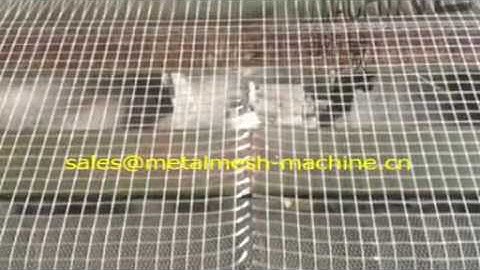 full automatic fiberglass wire mesh machine