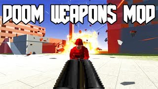 Ravenfield Custom Weapons Mods - DOOM WEAPON PACK! - Ravenfield Early Access 6 Gameplay