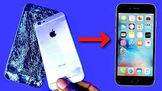 iPhone 6 Restoration after getting Smashed  || Restore Broken Old Phone || YouGtech