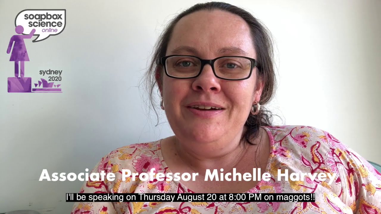 Soapbox Science Sydney 2020 - Associate Professor Michelle Harvey
