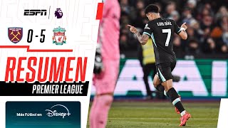 Thumbnail for LUCHO DÍAZ INICIÓ LA GOLEADA Y LOS REDS SON MÁS LÍDERES QUE NUNCA | West Ham 0-5 Liverpool | RESUMEN
