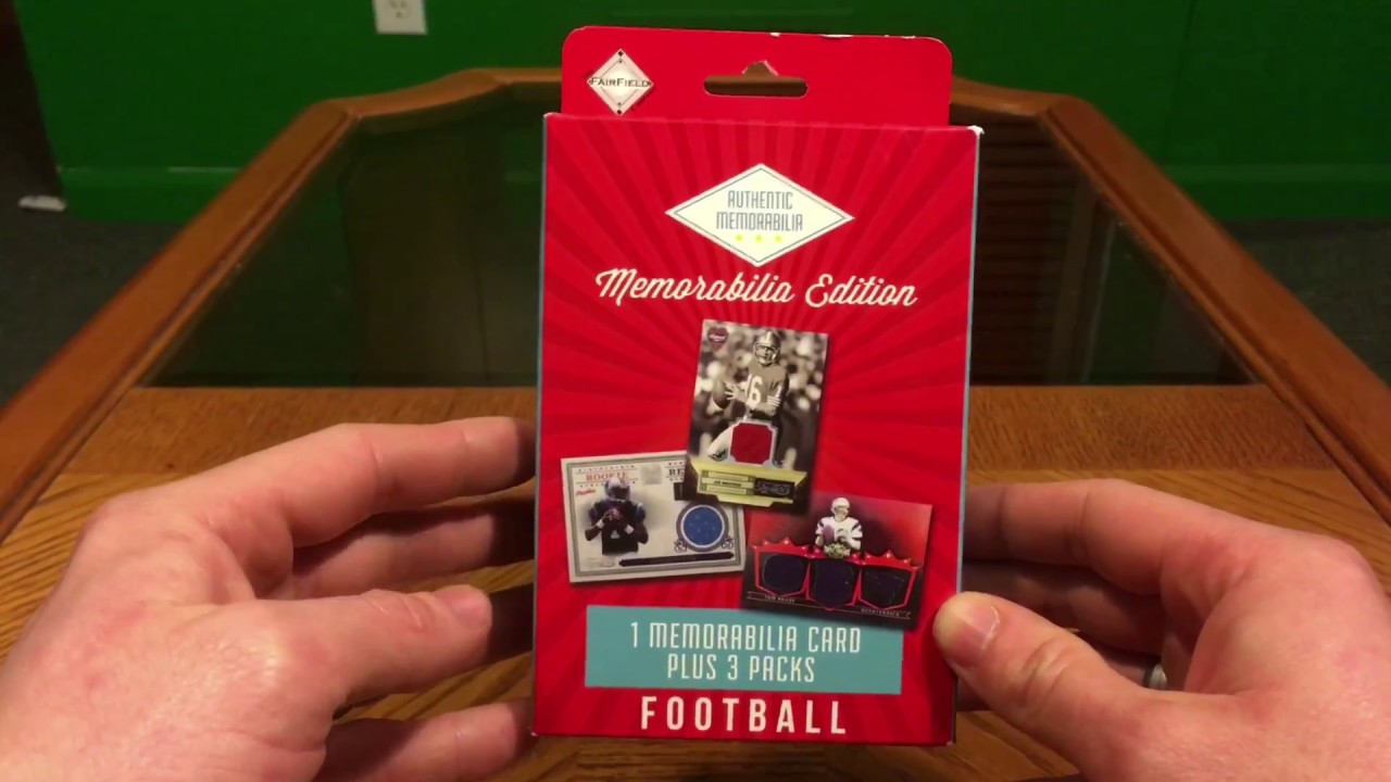 Fairfield Repack Friday Ep#3 1 Memorabilia card and 3 packs inside!
