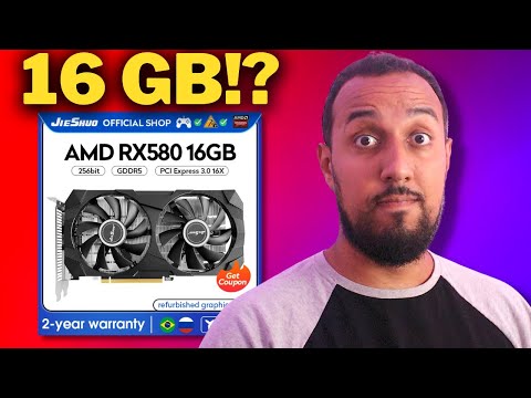 A NOVA RX 580 DE 16GB, OS CHINESES PASSARAM DOS LIMITES !!!