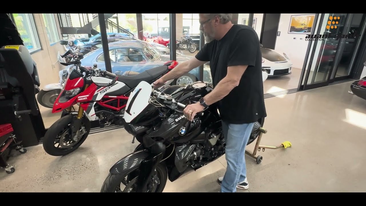 2005 BMW K1200R Power Cup Cold Start