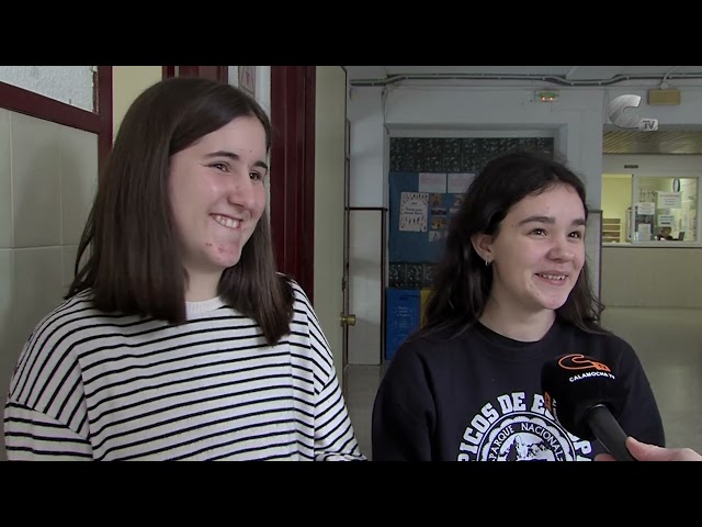 "Cruzando fronteras" llevó a dos alumnas del instituto a Francia