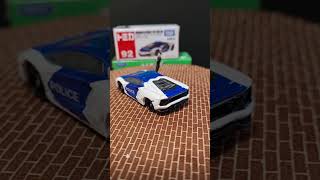 LAMBORGHINI AVENTADOR POLICE CAR BY TOMICA #diecastcars #policecar #lamborghiniaventador #supercars