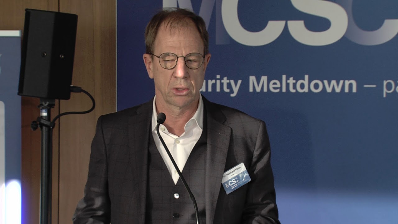 MCSC 2019: Dr. Reinhard Ploss