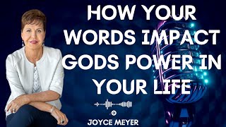 Life Knowledge - How Your Words Impact Gods Power In Your Life | JOYCE MEYER MINISTREIS 2023
