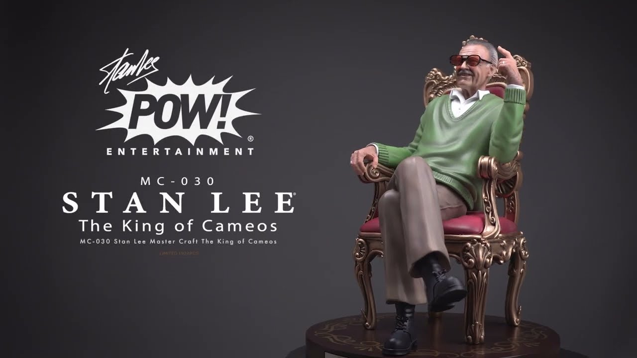 Stan Lee: The King Of Cameos Mastercraft MC-030 Statue