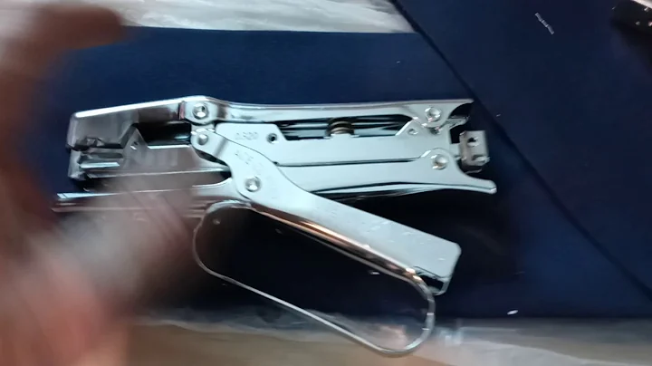 new Ace Clipper 702 stapling plier