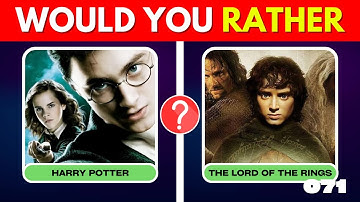 Would You Rather? 🎥 - Movies Edition 🎬
