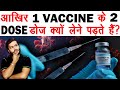 Ek Hi Vaccine Ke 2 Dose Kyun Lene Padtey Hain? Why Vaccination is Important - Explained - AMF Ep 81