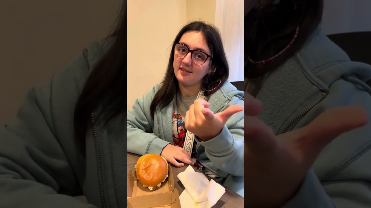 Challenge to eat a filet o fish sandwich ￼￼￼for Lububus that my mom buys ￼ for a special video