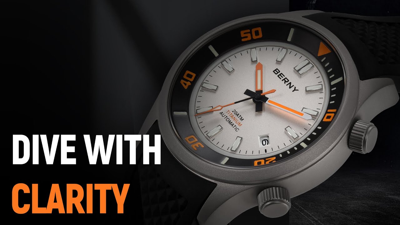 Minimalist Face, Maximum Depth: BERNY 2025 Titanium Stylish Sporty 