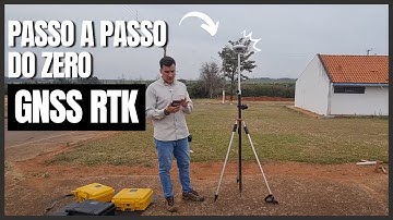 GNSS RTK | Passo a Passo Para Iniciar Qualquer Trabalho (Receptores N3 + T30Laser da ComNav)