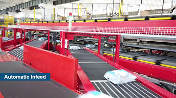 Automatic feeding system/cross-belt sorting system/serving e-commerce and logistics industry