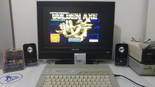 ATARI 8bit with Rapidus vesves U1MB running ZX Spectrum Games (Golden Axe amd more)