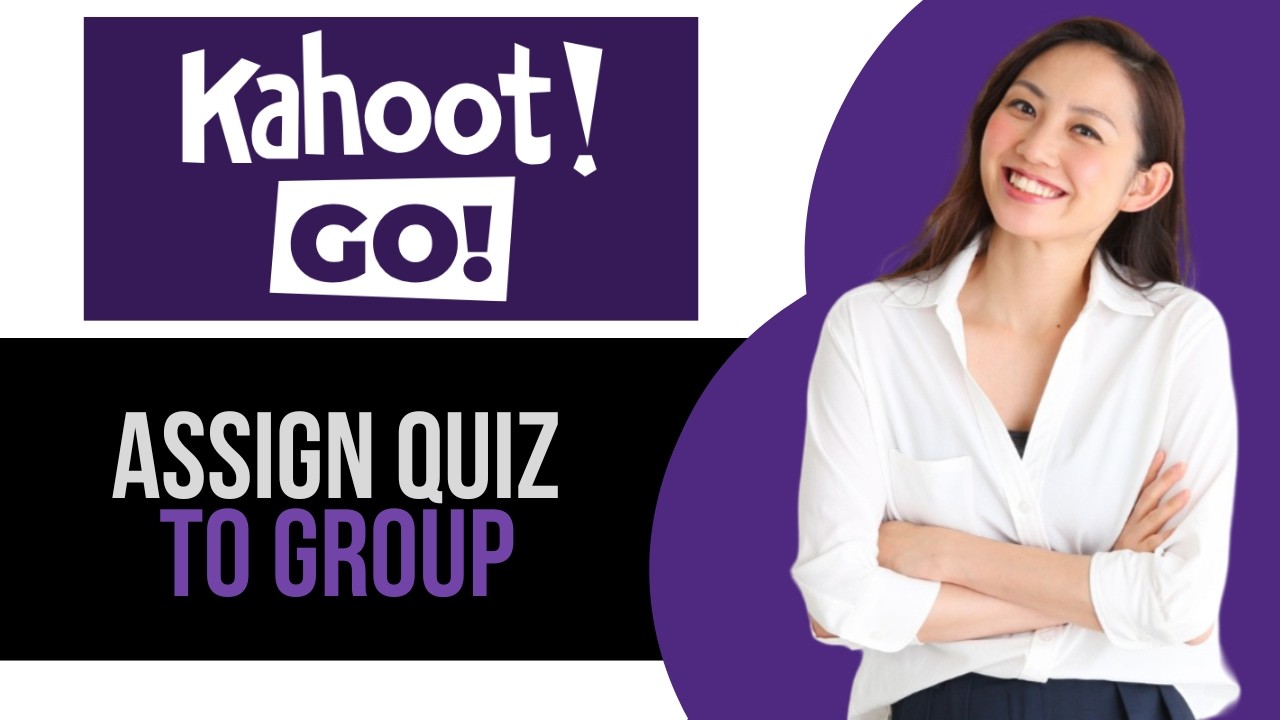 How to Assign Kahoot Quiz to Group - YouTube