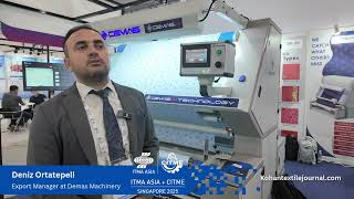 DEMAS Showcases AI-Powered Camera Inspection Technology at ITMA ASIA + CITME Singapore 2025