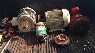 3 Massive Scrap Motors With Huge Brass Propeller - Quick Scrap Run