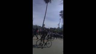 BLACK LIVES MATTER march protest Venice Beach LA Justice for George Floyd Los Angeles USA