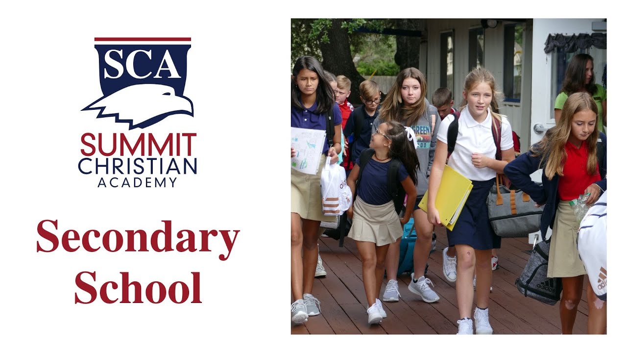 6th - 12th Grade Programs at Summit Christian Academy